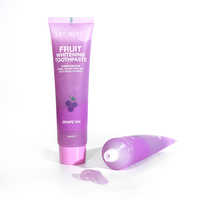 Fabricant direct 2025 en vrac sans fluorure saveur de fruit de fraise dentifrice usage quotidien saveur de fruit