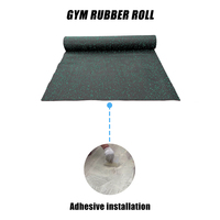 Guangzhou Umweltfreundliche Gummirolle für Fitness-Crossfit, Stoßdämpfung, Anti-Vibrations-Gummibodenmatte
