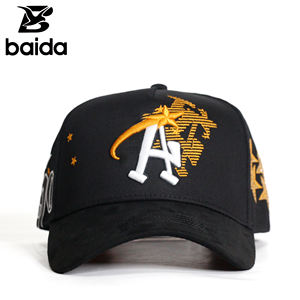 도매 5 패널 Gorra 서른 하나 31 모자 야구 모자 하이 퀄리티 사용자 정의 자수와 브랜딩을위한 플라스틱 로고 - Product Image 6