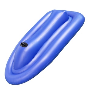 Bateau pneumatique gonflable en PVC pour 2 personnes, prix usine OEM, pour la pêche et les motos nautiques, équipement de jeu aquatique flottant - Product Image 2
