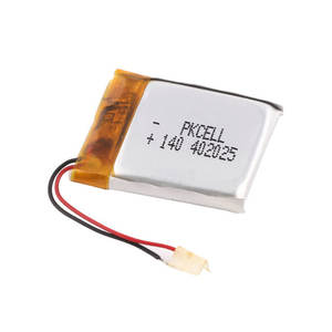 PKCELL 3.7V 402025 402030超薄型Li-Poly充電式バッテリー150mah 200mahポータブル機器用リチウムイオンバッテリーパック - Product Image 4