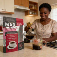 Poudre de café instantané minceur à base de plantes L-carnitine, produit détoxifiant corporel en 10 jours, café minceur L-glutathion pour la perte de poids