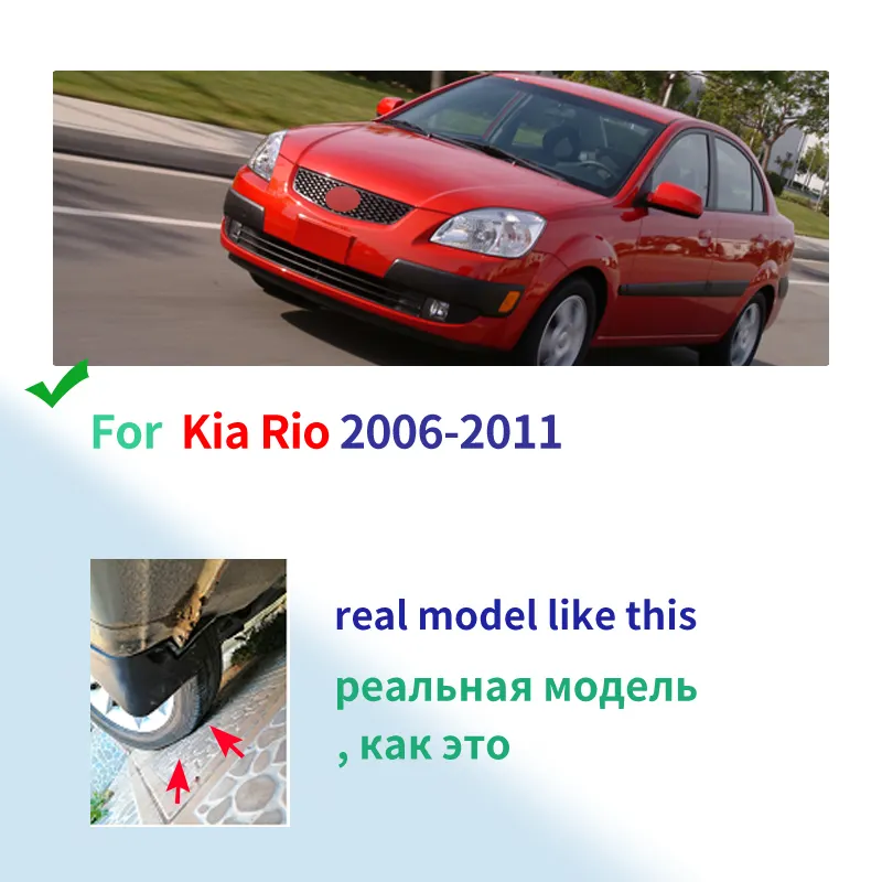 Front Fender Compatible with 2006-2011 Kia Rio Rio5 Steel Hatchback/Sedan Passenger Side 