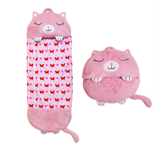 Sac de couchage pour enfants léger et confortable, motif animal de dessin animé, fabriqué par E-RIKE, pour l'extérieur - Product Image 1