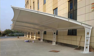 Vente directe d'abris <span class=keywords><strong>de</strong></span> voiture extérieurs <span class=keywords><strong>de</strong></span> haute qualité avec structure métallique, protection solaire et imperméables - Product Image 3