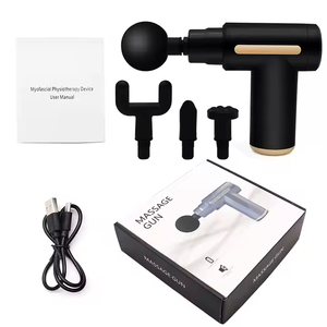 Mejor Pistola de Masaje Fascial Profesional 2025, Máquina Eléctrica de Masaje Corporal con <span class=keywords><strong>4</strong></span> Cabezales, Vibración Profunda de Tejidos, Masaje Muscular Inteligente Recargable - Product Image 2