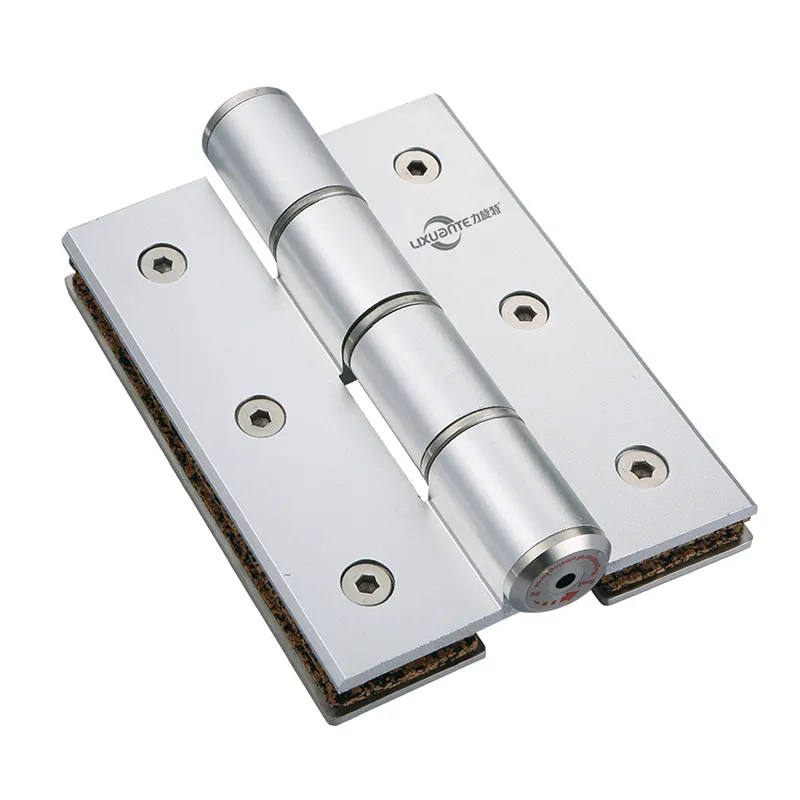 Dobradiça de porta de alumínio para móveis, dobradiça de porta tipo E para fechamento automático, design recente de 5 polegadas