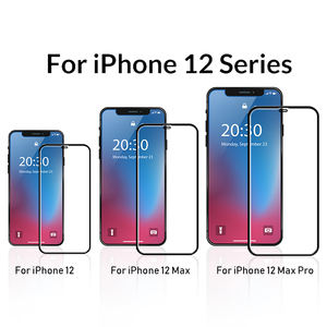 Momo — protecteur d'écran pour iphone, 13, anti-bulles, colle pleine, haute transparence, anti-huile, do de chien - Product Image 2