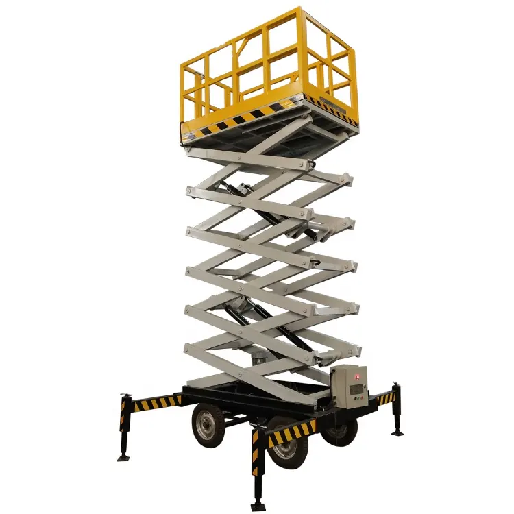 Piattaforma di ascensori per accesso aereo verticale Mobile di altezza 6M