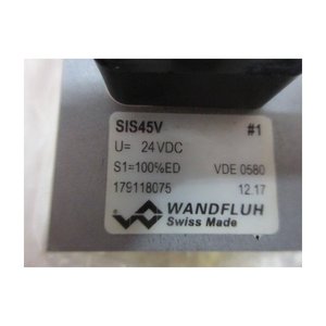 คอยล์โซลินอยด์วาล์ว Wandfluh รุ่น SIS45V G24 24 Vdc ผลิตในสวิตเซอร์แลนด์ ชิ้นส่วนไฮดรอลิก - Product Image 3