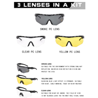 Conception de demi-monture de service personnalisé par OEM ODM d'usine compatible avec les lunettes spéciales de jeu de tir de bague intérieure myope