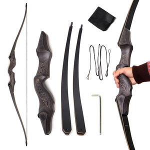 Take Down Jacht Boog 30-50lbs 60Inch Boog Voor Rechts/Links Hand Houten Riser <span class=keywords><strong>Recurve</strong></span> Boog Nieuwe-Tech ledematen Schieten Outdoor - Product Image 1
