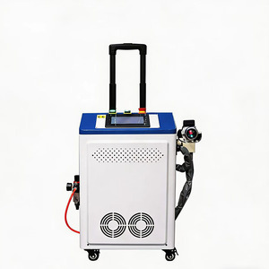 Industrial <b>Laser</b> <b>Cleaning</b> <b>Machines</b> Handheld Metal Surface Oil Coating Paint Rust Removal Pulse <b>Machine</b> Portable New Condition La - Product Image 2