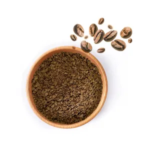 Poudre de café lyophilisée de qualité supérieure, café soluble instantané Arabica, certifié HACCP