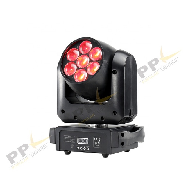 Price Mini Led Beam Wash Moving Head Light Mini 7x15W for Sale