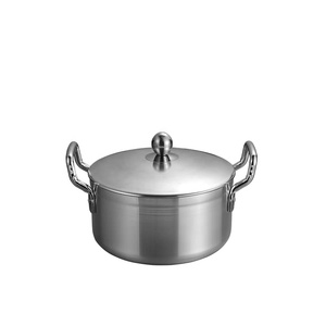 Olla Grande <span class=keywords><strong>de</strong></span> Aluminio <span class=keywords><strong>de</strong></span> Alta Calidad para Sopa y Caldo, con 2 Asas y Tapa, para Cocinas <span class=keywords><strong>de</strong></span> Gas e Inducción, Venta al por Mayor para Papúa Nueva Guinea - Product Image 4