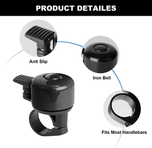 Campana de Bicicleta de Aleación TianChen, Bocina Fuerte para Bicicleta, Campana Redonda para Manillar, para Bicicleta de Carretera y Scooter - Product Image 5