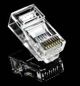 Utp /Ftp Crystal Utp Head Cat5 Cat5E Cat6 Ez <span class=keywords><strong>Connector</strong></span> Rj45 para cámara <span class=keywords><strong>Ip</strong></span> Rj45 8P8C Cat5 - Product Image 4