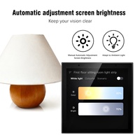 UEMON Reproductor de Música Inteligente para Fondo de Pantalla, Pantalla Táctil IPS, WiFi para Hotel, Control de Música por Voz Android, Dimmer Tuya