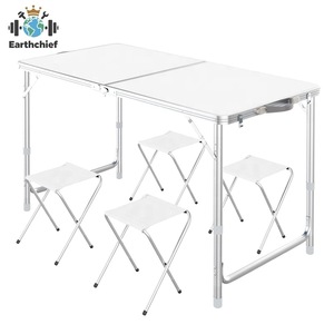 <span class=keywords><strong>Set</strong></span> Tavolo e Sedie Polar Everest, Accessori da Campeggio, Arredamento da Esterno, Tavolo e Sedie Pieghevoli Portatili per Escursioni e Picnic - Product Image 1