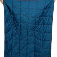 Couverture de camping gonflable pliable, couverture de voyage thermique en nylon matelassé, hydrofuge, 131x192cm, pour randonnée en plein air, pique-nique