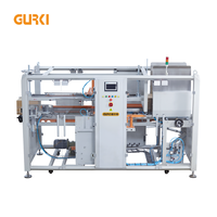 Érecteur de cartons électrique automatique haute vitesse GURKI GPK-40H50E avec scelleuse de fond par induction pour applications boisson et chimiques