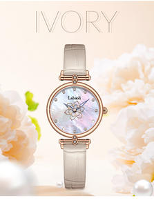 Reloj de Lujo para Mujer con Diamantes, Reloj de Cuarzo Minimalista con Resistencia al Agua - Product Image 6