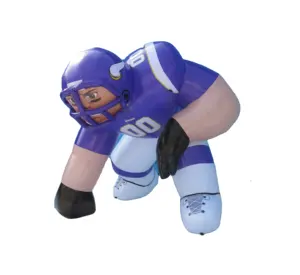 Custom Inflatable American football player inflatable advertisement cartoon character model