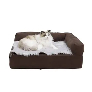 الحيوانات الأليفة الأزياء كبيرة سرير كلب للماء الذاكرة رغوة الحيوانات الأليفة سرير الكلب سرير أطفال