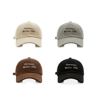 Casquettes de papa en velours côtelé à profil bas avec broderie de logo personnalisée, style streetwear, tissu Oxford popeline sportif avec motifs léopard et fruits
