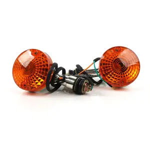 ไฟเลี้ยวรถจักรยานยนต์ ไฟกระพริบ ไฟสัญญาณ ไฟเลี้ยวอเนกประสงค์ สำหรับ YAMAHA Stryker Bullet Cowl XVS1300 V Star <span class=keywords><strong>250</strong></span> XV - Product Image 1