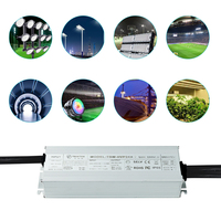 100w 120w 150w 200w 240w 320w 400w 500w Pilote LED sans scintillement étanche 0-10V/PWM 3in1 Transformateur d'éclairage à intensité variable AC-DC24V