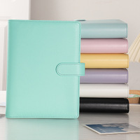 Hongbo Meilleure Vente Luxe Or A5 Organisateur de Budget Reliure en Cuir Grainé Design à Spirale Fournitures de Bureau Scolaires Cadeau