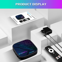 Xlintek Hako Mini Tv Android 4K Box, Certificación Amlogic S905Y4, Android 11, Wifi, Set-Top Box, Tv Box