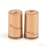 Capsules thermorétractables en PVC durables et étanches avec impression personnalisée pour l'emballage des bouteilles d'huile d'olive et de vinaigre