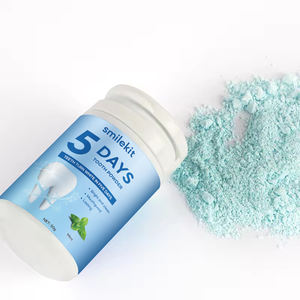 Fabrik Hersteller Großhandel 5 Tage Private Label Flecken entfernen Organic Mint Flavor Teeth White ning Powder - Product Image 5