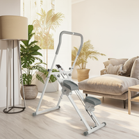 Appareil de fitness pliable multifonctionnel en acier pour la maison, avec commande manuelle, pour l'exercice de l'escalade en montagne et la simulation d'escalade d'escalier