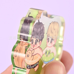 สแตนดี้อะคริลิคแบบกำหนดเอง ลายการ์ตูนเวอร์ชั่น Q ฐานหนา ไม่มีฐาน ของขวัญอนิเมะเกม - Product Image 5