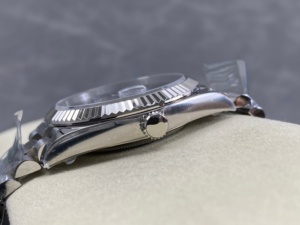 นาฬิกาข้อมือผู้บริหาร รุ่น Super Quality Waterproof Mechanical 228-236 ขนาด 40 มม. ผลิตโดย ARF Factory ตัวเรือนเหล็ก 904L กลไก VR3255 หน้าปัดสีขาวลายอุกกาบาต - Product Image 2