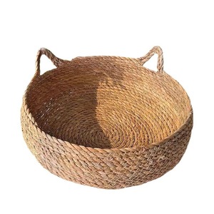 Specialized straw woven <b>cat</b> bed, warm mat for kittens, suitable for all seasons, <b>cat</b> <b>scratching</b> <b>post</b>, <b>large</b> woven rattan super - Product Image 5