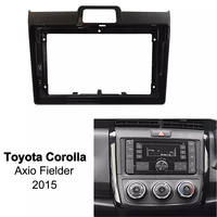 Radio Android para Auto de 9 Pulgadas con GPS, Reproductor de DVD Universal para Auto, Reproductor Multimedia para Toyota Corolla Axio Fielder 2015, Marco para Auto