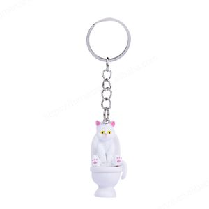 พวงกุญแจรูปแมวขับรถทำจากพีวีซี ดีไซน์หลากหลาย สำหรับตกแต่งรถยนต์ ซื้อจำนวนมากได้ - Product Image 5