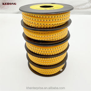 Kabel Marker Tape EC-0 Kabel Marker Mouw Met Nummer Pvc Profielvormige Elektrische Ec Kabel Marker Tags - Product Image 3