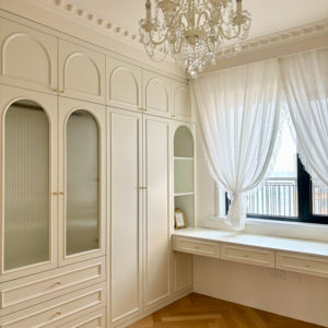 Armario de almacenamiento moderno de fábrica, armario individual, muebles de dormitorio, armario de alto brillo personalizado - Product Image 1