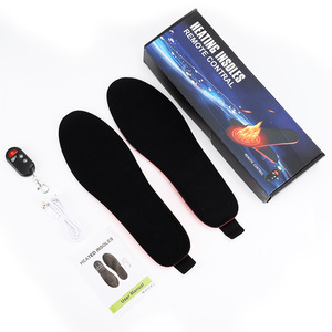 Semelles chauffantes réglables sur 3 niveaux de température, rechargeables par USB, pour les pieds froids par temps froid, inserts thermiques pour chaussures - Product Image 1