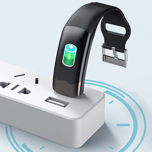 Bracelet intelligent OEM PPG ECG <span class=keywords><strong>avec</strong></span> suivi de la pression artérielle, de l'<span class=keywords><strong>oxygène</strong></span>, de la fréquence cardiaque, <span class=keywords><strong>du</strong></span> rythme cardiaque variable, podomètre, suivi sportif, <span class=keywords><strong>avec</strong></span> SDK API - Product Image 5