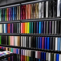 Film de protection de peinture (PPF) en TPU noir ultra-brillant, anti-jaunissement, facile à poser, pour changement de couleur de voiture, idéal pour les ateliers de wrapping