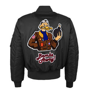 Inverno Vintage Oversize Bread Jacket Loose Hip Hop <span class=keywords><strong>Airline</strong></span> <span class=keywords><strong>Pilot</strong></span> Jacket Homens Mulheres - Product Image 6