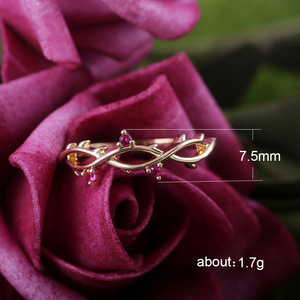 Anello a forma di ramo d'albero per donna, stile coreano minimalista, accessorio da indossare sul dito indice, idea regalo - Product Image 5
