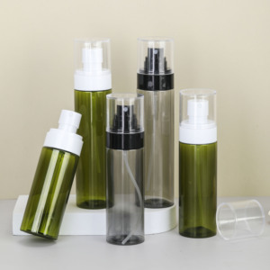 Vacío gris 150ml 180ml 200ml Fixer Spray Botellas para maquillaje Perfume Cosméticos Pestañas postizas Make & Setting Mist Sprayer - Product Image 5